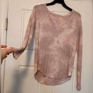 American Eagle Outfitters Soft & Sexy Ribbed Top in Pink